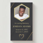 If Tears Photo Memorial Cards - Funeral  Cards - Celebration of Life Cards