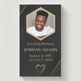 If Tears Photo Memorial Cards - Funeral  Cards - Celebration of Life Cards