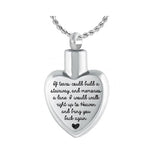 If Tears Could Build A Stairway Jewelry Pendant Urn -  Love Charms® Option