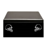 Football Cremation Urn & University of Washington Hover Helmet Décor