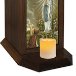 Immaculate Conception Adult Cremation Urn - Candle Included