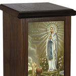 Immaculate Conception Adult Cremation Urn - Candle Included