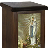 Immaculate Conception Adult Cremation Urn - Candle Included