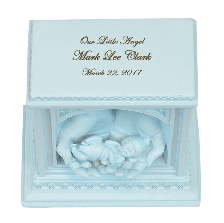 In Jesus's Hands© Blue Urn