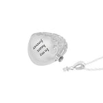 In My Heart Forever Ash Jewelry Urn - Love Charms™ Option