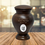 Serenity Infant Photo Cremation Urn - Free Engraving