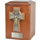 INRI Catholic Cross Cremation Urn