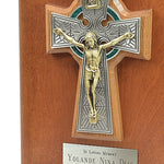 INRI Catholic Cross Cremation Urn