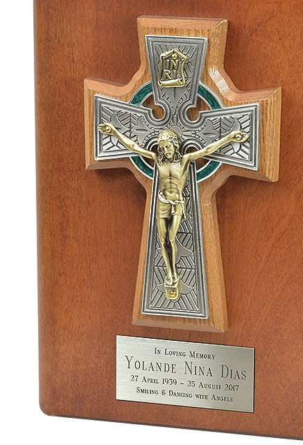 INRI Catholic Cross Cremation Urn