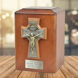 INRI Catholic Cross Cremation Urn