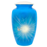 Into The Light Cremation Urn - Tribute Wreath™ - Pro Sand Carved Engraving
