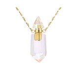 Iridescent Crystal Ash Necklace Urn - Love Charms® Option