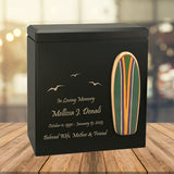 Surf Rider Paddle Boards Wood Cremation Urn - Choose One of Three Options