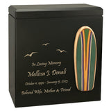 Surf Rider Paddle Boards Wood Cremation Urn - Choose One of Three Options