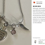 "It Was Then That I Carried You" Ash Urn - Love Charms™ Option