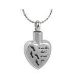 "It Was Then That I Carried You" Ash Urn - Love Charms Option