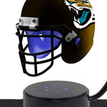 Football Cremation Urn & Jacksonville Jaguars Hover Helmet Décor