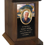 Large Mouth Bass Photo Journey Urn by Al Agnew