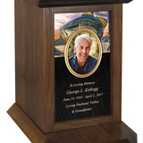 Large Mouth Bass Photo Journey Urn by Al Agnew