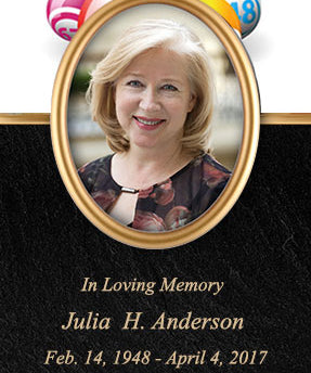 Bingo Photo Journey Urn