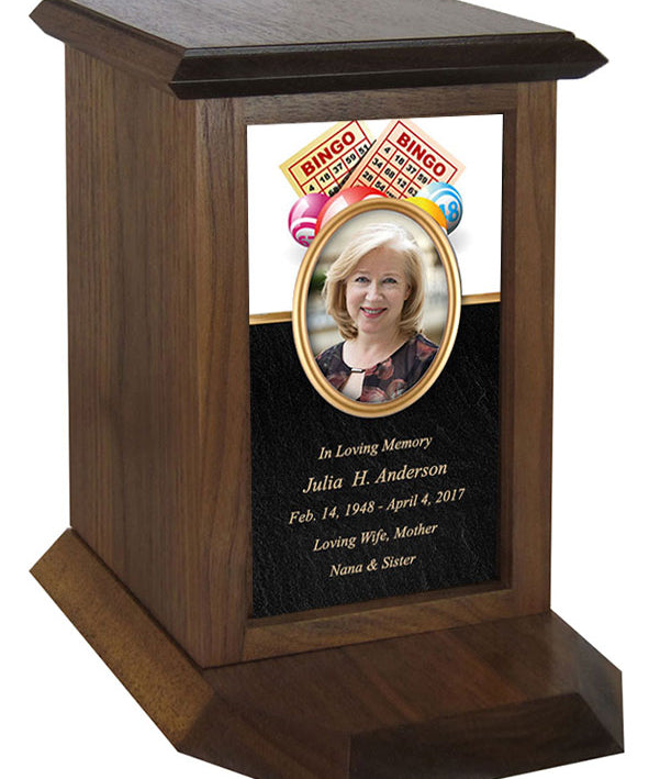 Bingo Photo Journey Urn