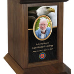Eagle Veteran Photo Journey Urn
