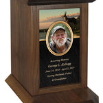 Buck Western Photo Journey Urn