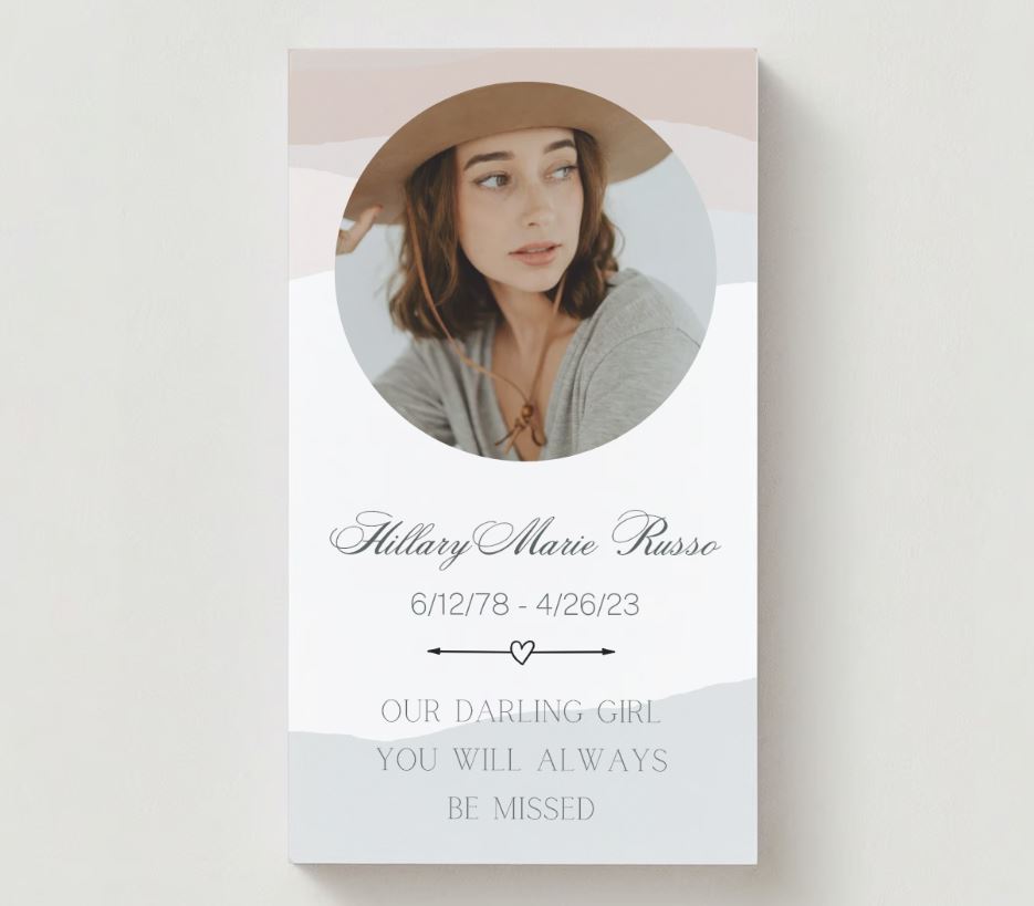 Journey Photo Memorial Cards - Funeral  Cards - Celebration of Life Cards