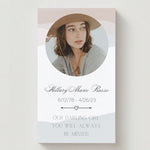 Journey Photo Memorial Cards - Funeral  Cards - Celebration of Life Cards