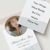 Journey Photo Memorial Cards - Funeral  Cards - Celebration of Life Cards