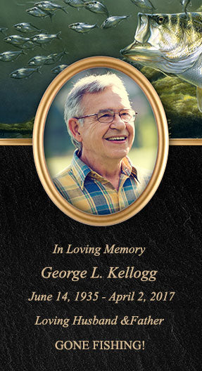 Gone Fishing Photo Journey Urn by Al Agnew