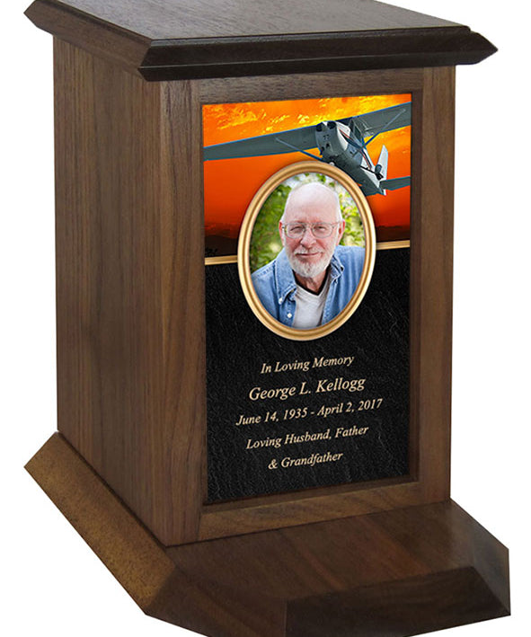 Cessna Plane Photo Journey Urn