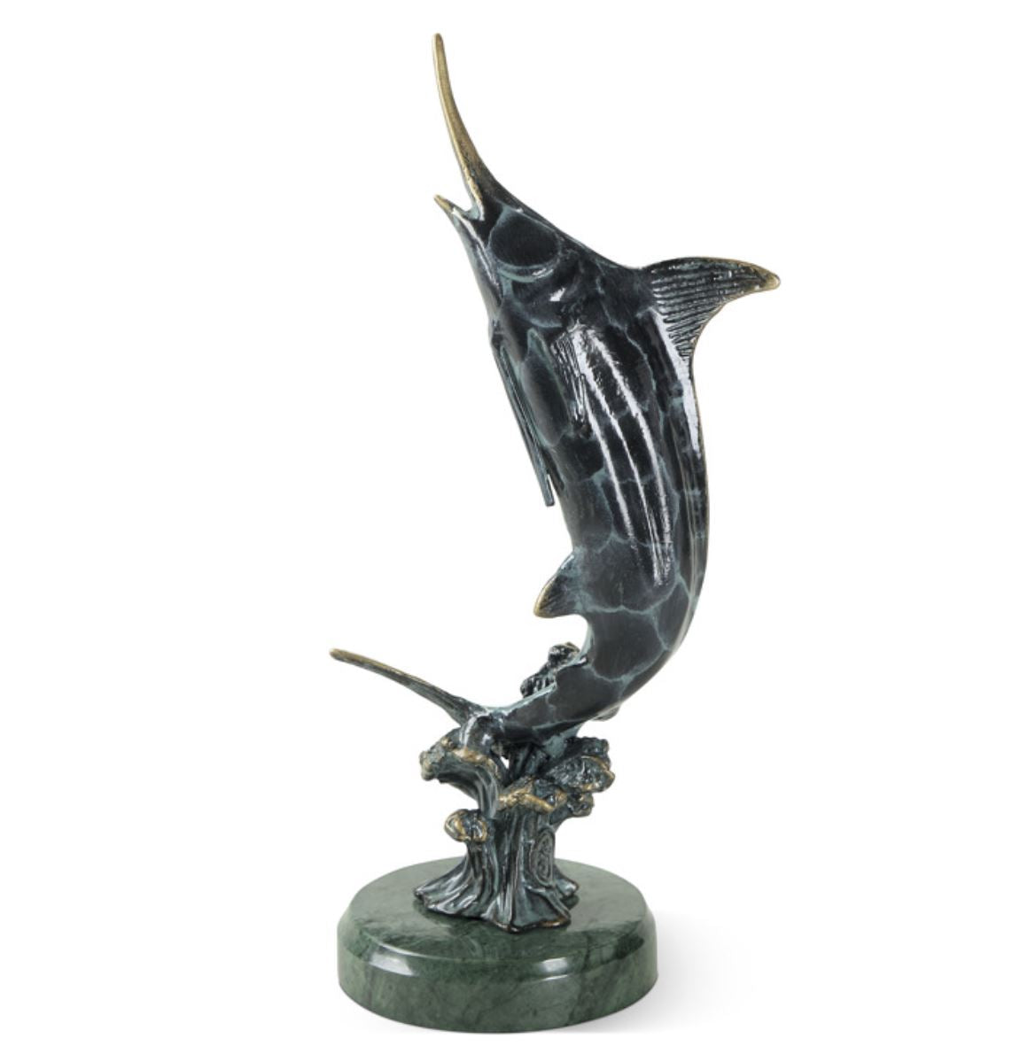 Jumping Marlin Ocean World Adult Cremation Urn