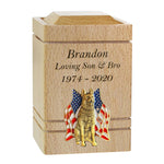 K9 Cherry Keepsake Urn