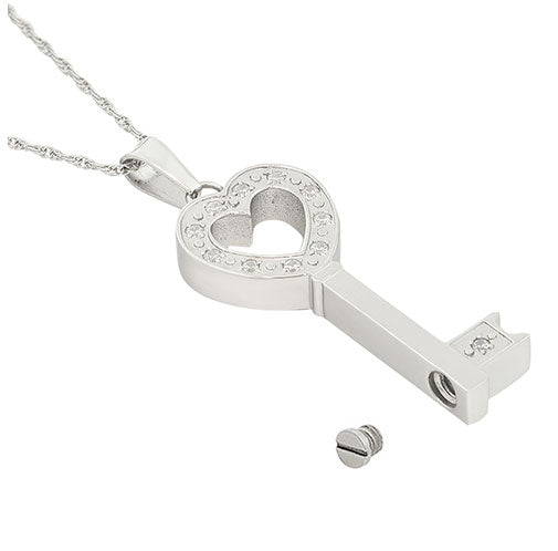 Key To My Love Ash Pendant Urn