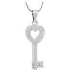 Key To My Love Ash Pendant Urn - Love Charms Option