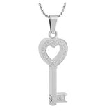 Key To My Love Ash Pendant Urn - Love Charms Option