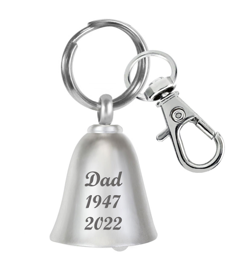 Bell Key Chain Ash Urn