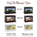 Gambling, Pool Table, Gamer, Chess & Bowling Adult or Medium Wood Keep The Memory® Cremation Urn 