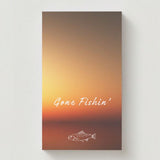 Lake Fishing Gone Fishin' Memorial Cards - Funeral  Cards - Celebration of Life Cards