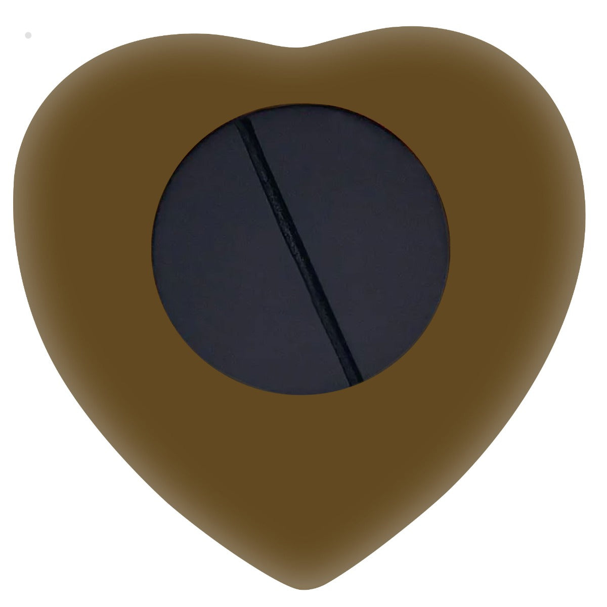 Lake Fishing Heart Keepsake Urn - Stand Option