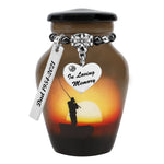 Lake Fishing Mini Urn - Love Charms® Option
