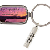 Lake Sunset Keychain Urn