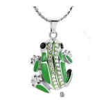 Green Frog Ash Urn - Love Charms™ Option