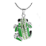 Green Frog Ash Urn - Love Charms™ Option