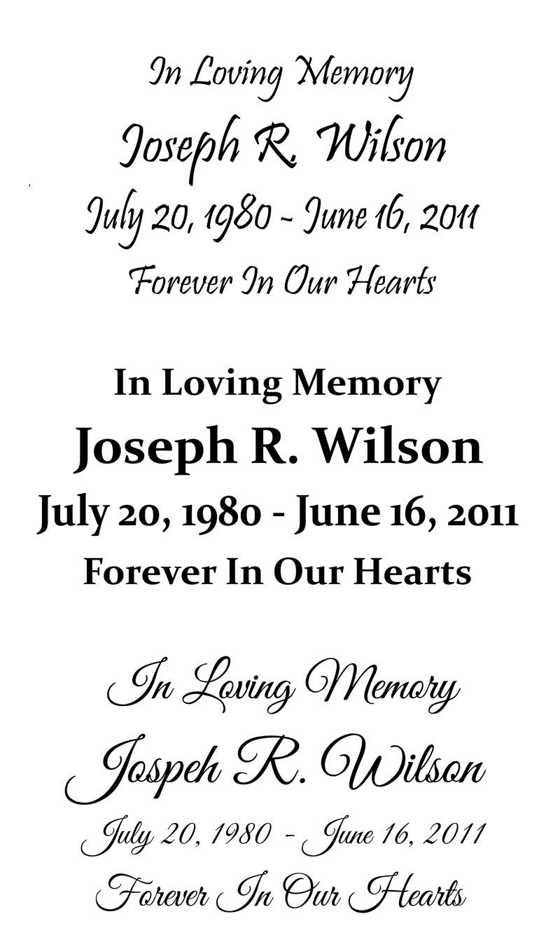 Custom Laser Engraving
