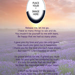 Lavender Fields Poem Release Me Urn