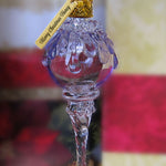 Lavender Snowball Icicle Ornament Keepsake - Love Charms® Option
