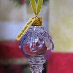 Lavender Snowball Icicle Ornament Keepsake - Love Charms® Option