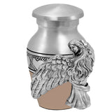 Wings of an Angel Pink Circle of Hearts Keepsake Urn - Engraving Option